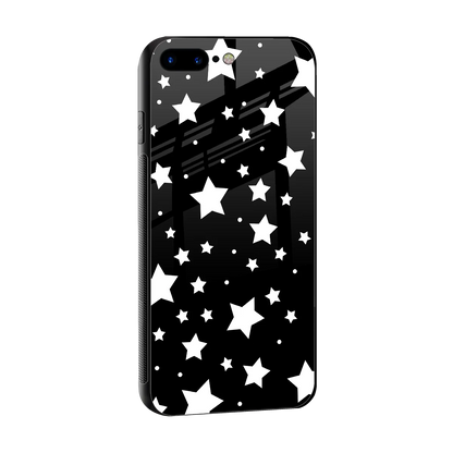 Nebula sleek iphone 8 plus cover with tempered glass back and TPU edges
