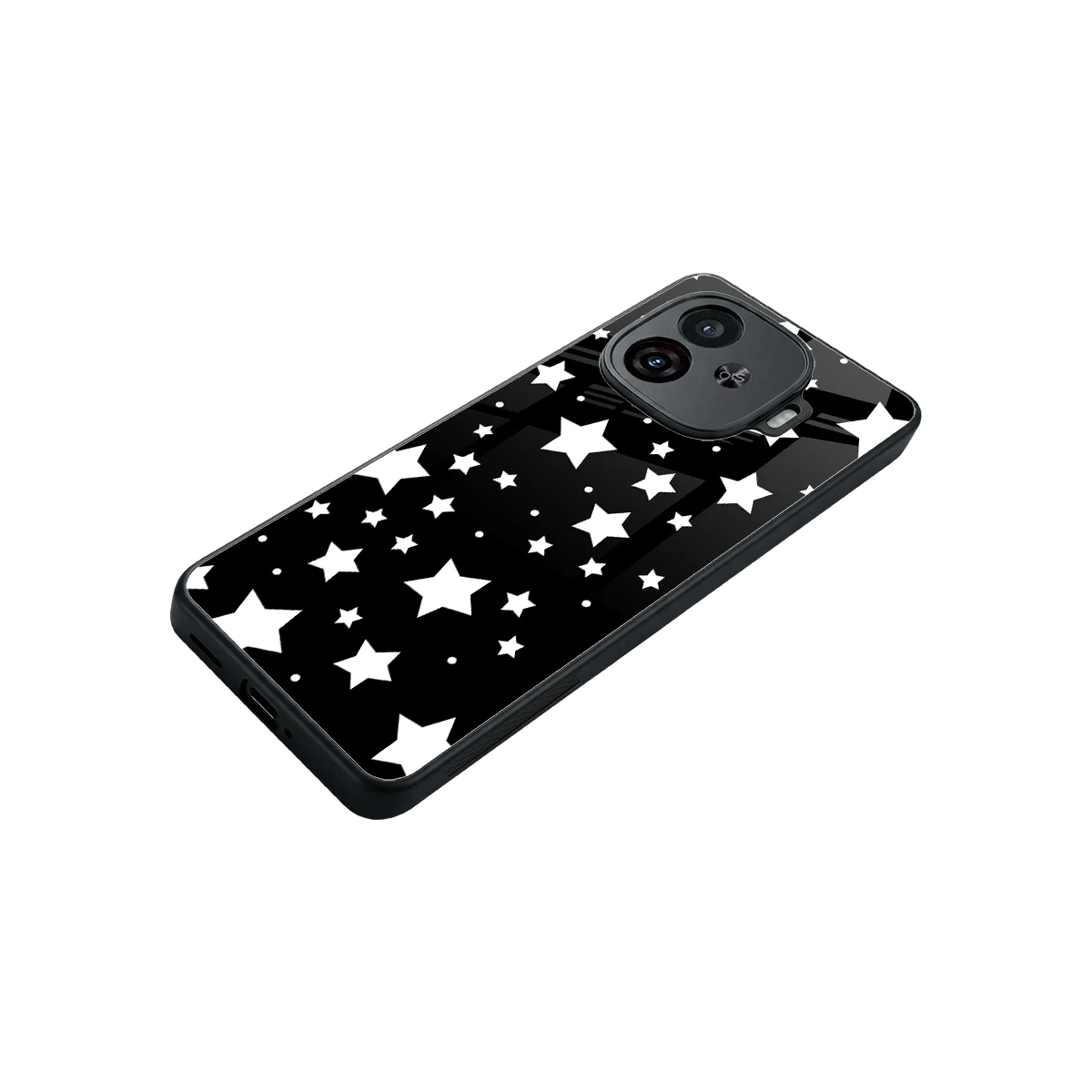 Nebula stylish phone case for iqoo neo 10r 5g | glossy glass and slim fit
