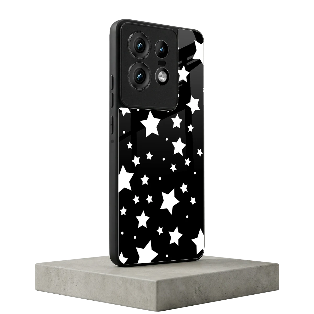 Nebula motorola edge 50 pro mobile cover | shockproof glass phone case