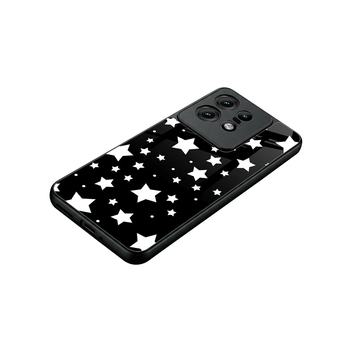 Nebula stylish phone case for motorola edge 50 pro | glossy glass and slim fit