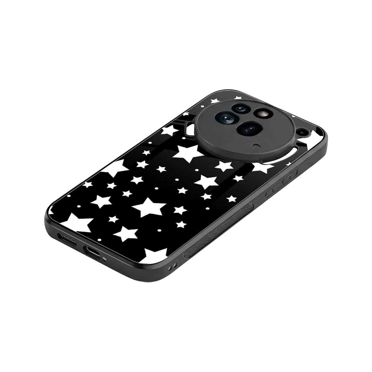 Nebula stylish phone case for nothing phone 3a pro | glossy glass and slim fit