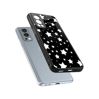 Nebula sleek oneplus nord 2 cover with tempered glass back and TPU edges