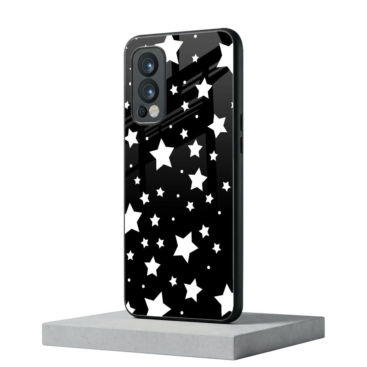 Nebula oneplus nord 2 mobile cover | shockproof glass phone case