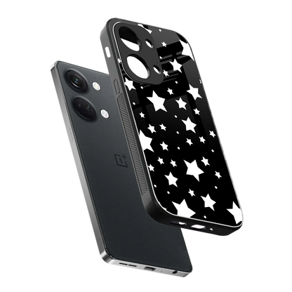 Nebula sleek oneplus nord 3 cover with tempered glass back and TPU edges