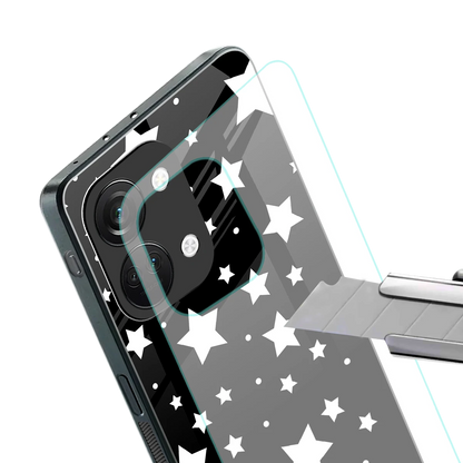 Nebula stylish phone case for oneplus nord 3 | glossy glass and slim fit