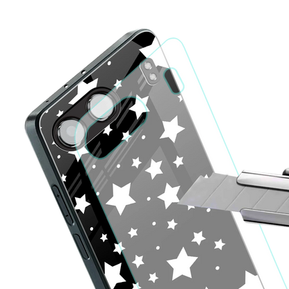 Nebula stylish phone case for oneplus nord 4 | glossy glass and slim fit