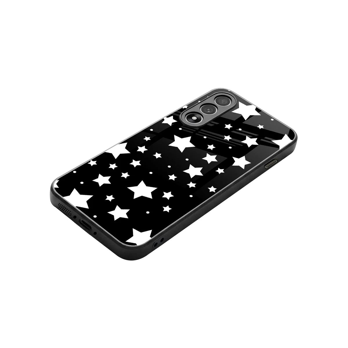 Nebula stylish phone case for oneplus nord 5 | glossy glass and slim fit