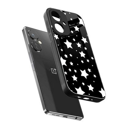 Nebula sleek oneplus nord ce 3 cover with tempered glass back and TPU edges