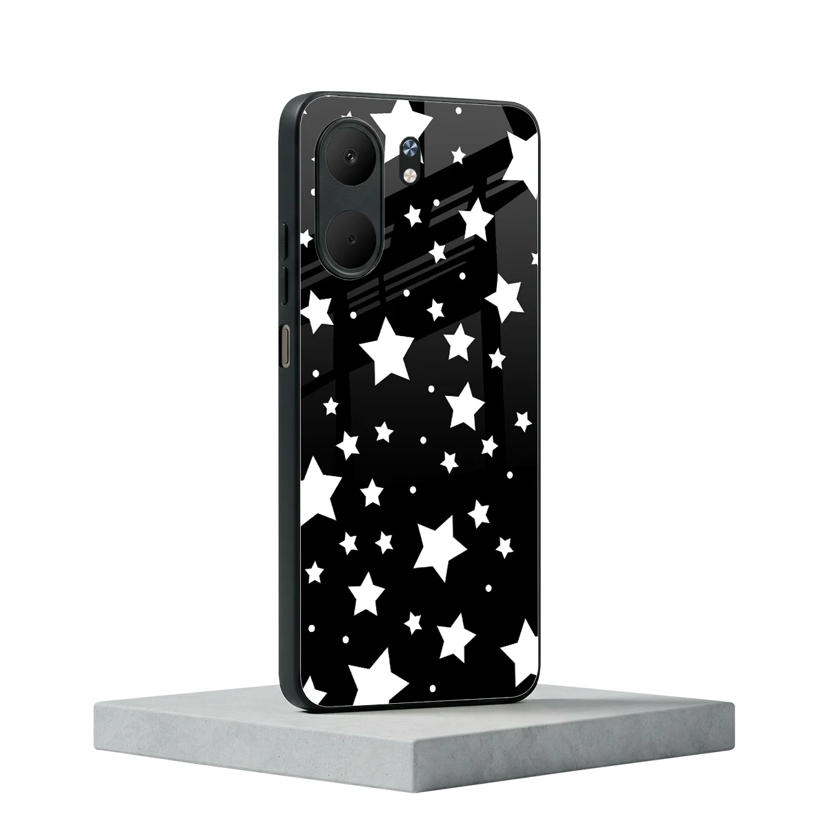 Nebula oppo a5x 5g mobile cover | shockproof glass phone case