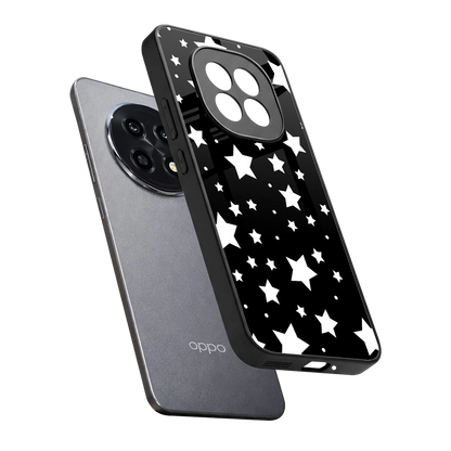 Nebula sleek oppo f29 pro 5g cover with tempered glass back and TPU edges
