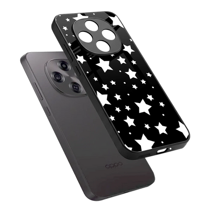 Nebula sleek oppo f31 pro 5g cover with tempered glass back and TPU edges