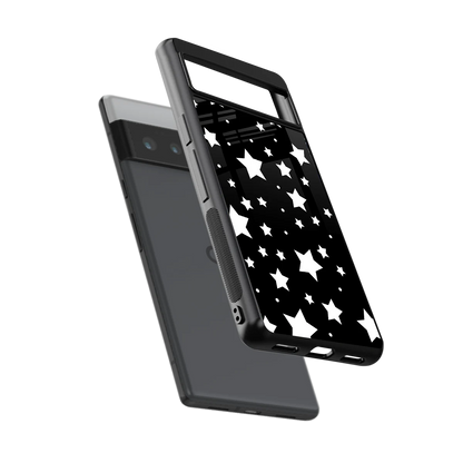 Nebula sleek google pixel 6 pro cover with tempered glass back and TPU edges