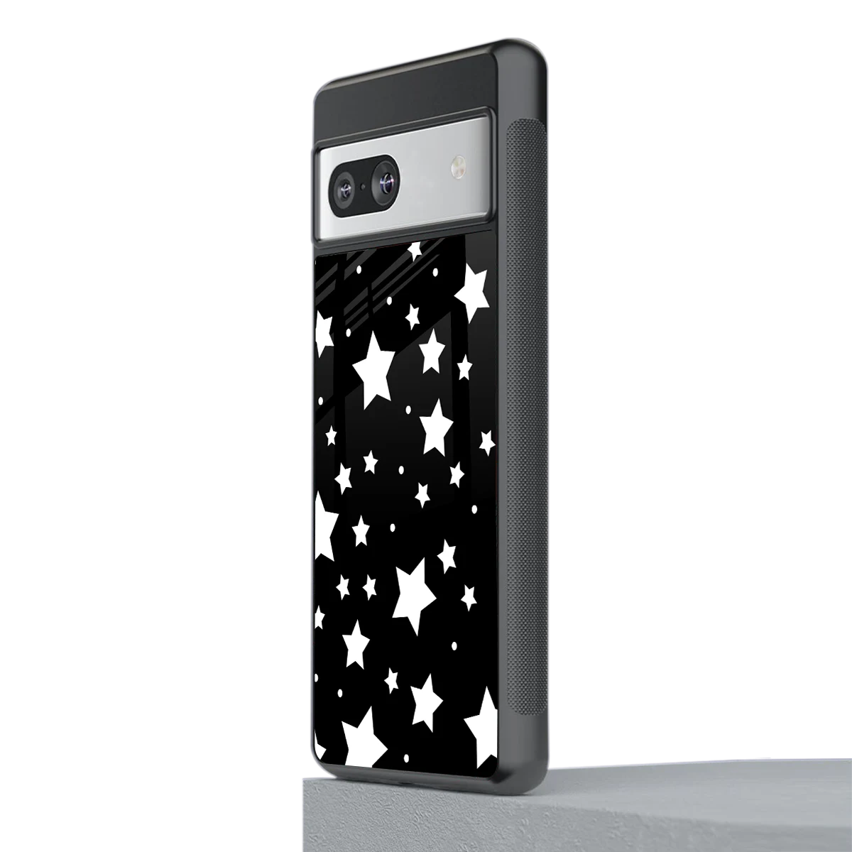 Nebula stylish phone case for google pixel 7a | glossy glass and slim fit