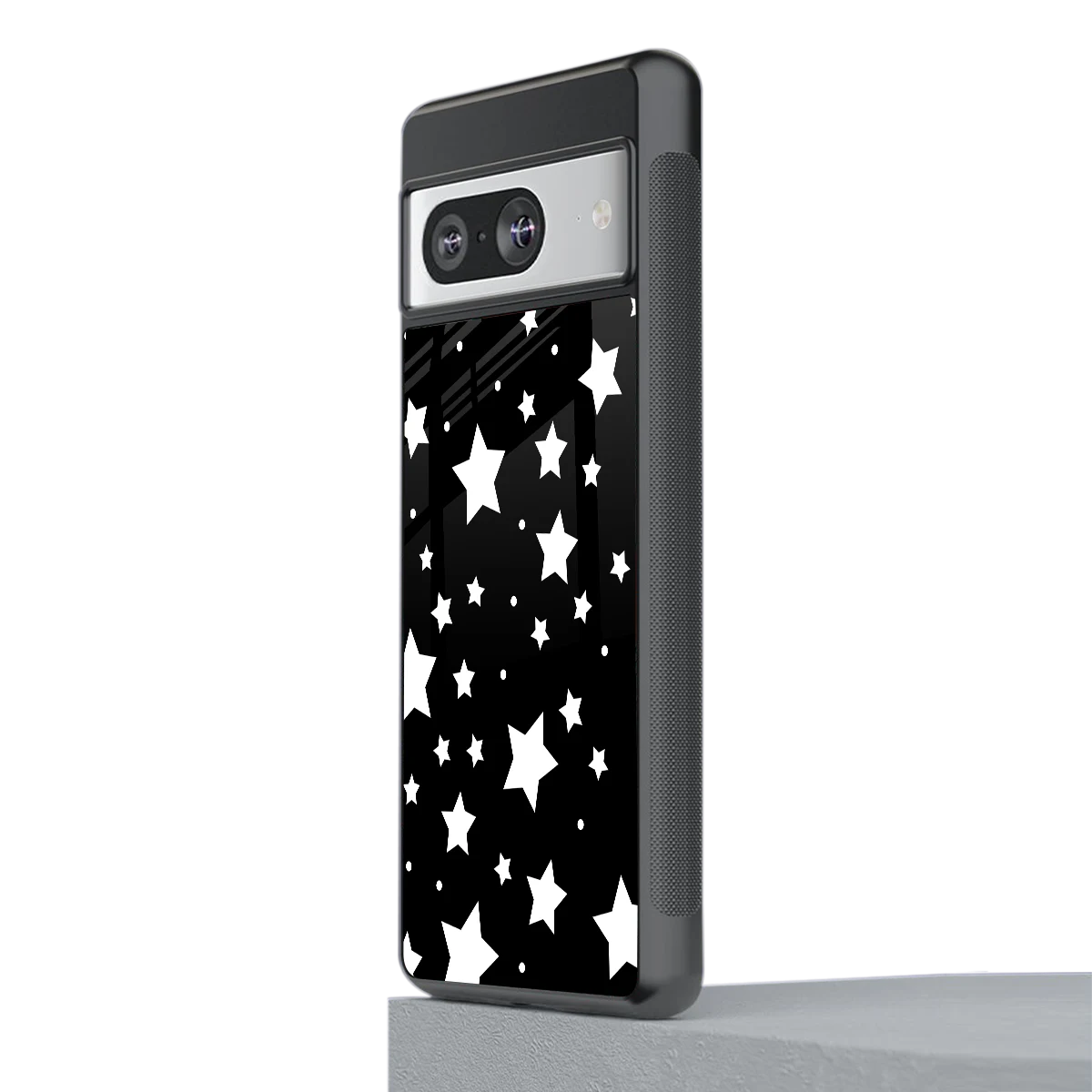 Nebula stylish phone case for google pixel 8 | glossy glass and slim fit