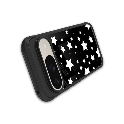 Nebula stylish phone case for google pixel 9 | glossy glass and slim fit