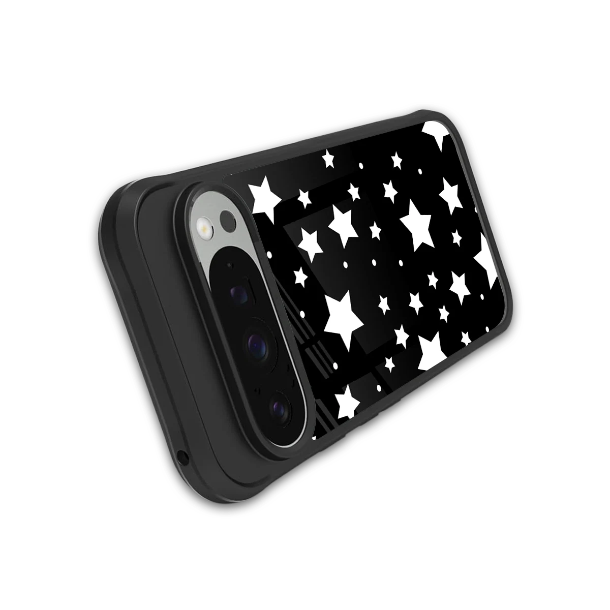 Nebula stylish phone case for google pixel 9 pro xl | glossy glass and slim fit