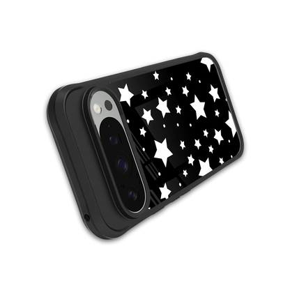 Nebula stylish phone case for google pixel 9 pro xl | glossy glass and slim fit