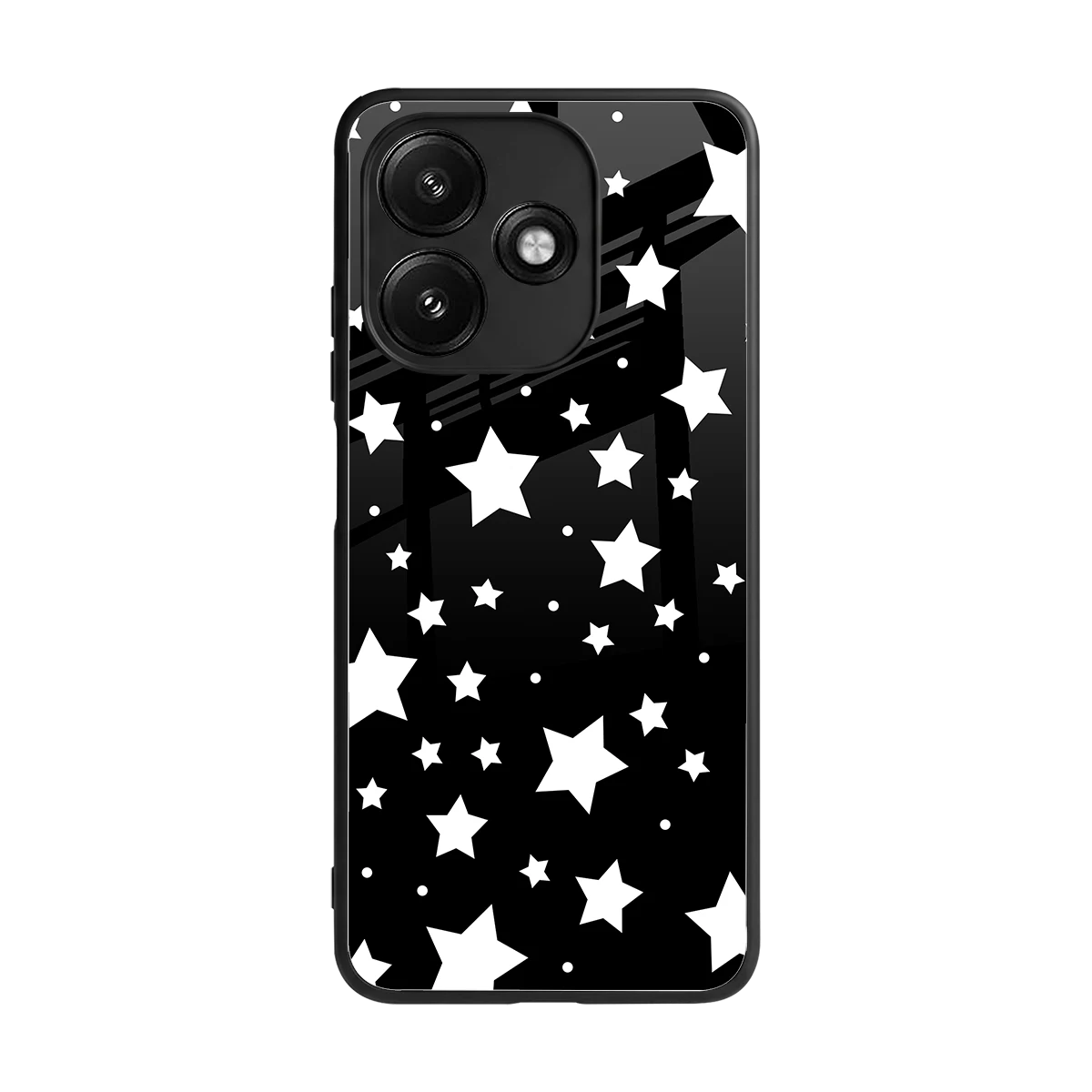 Nebula back phone cover | glass case for redmi 12 5g