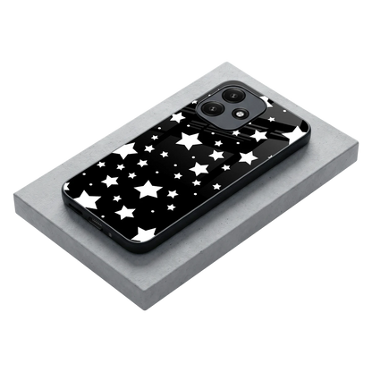 Nebula stylish phone case for redmi 12 5g | glossy glass and slim fit