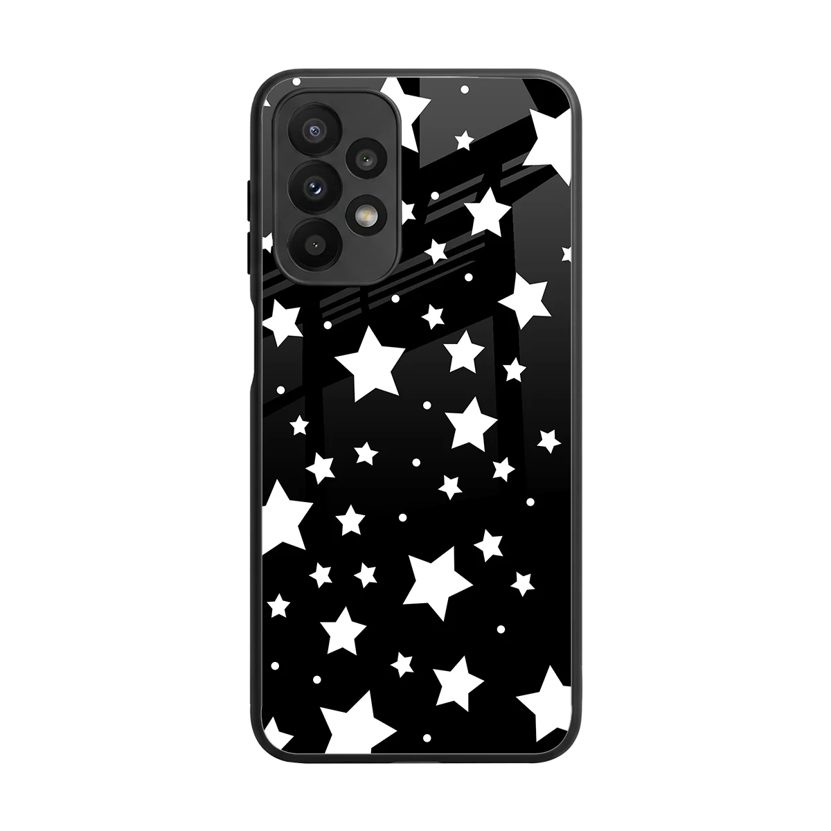 Nebula back phone cover | glass case for samsung galaxy a23