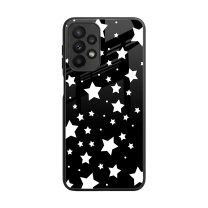 Nebula back phone cover | glass case for samsung galaxy a23