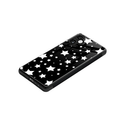 Nebula stylish phone case for samsung galaxy a06 5g | glossy glass and slim fit