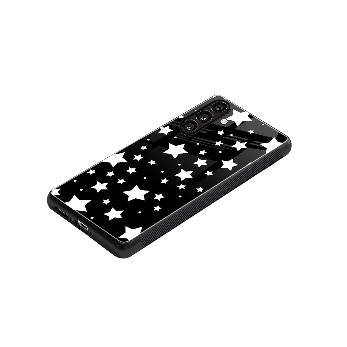 Nebula stylish phone case for samsung galaxy m36 5g | glossy glass and slim fit