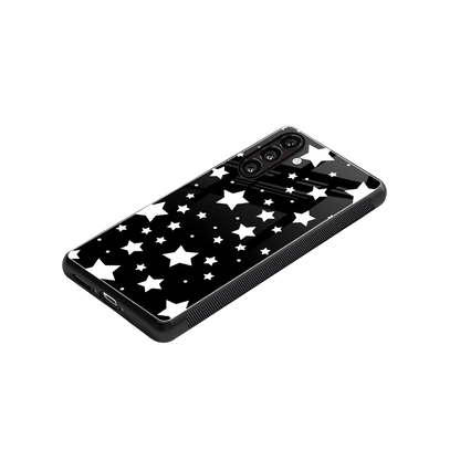 Nebula stylish phone case for samsung galaxy m36 5g | glossy glass and slim fit