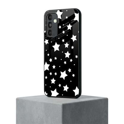 Nebula samsung galaxy m14 5g mobile cover | shockproof glass phone case