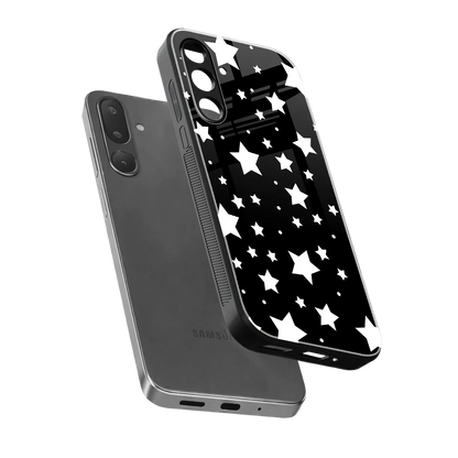 Nebula sleek samsung galaxy m36 5g cover with tempered glass back and TPU edges