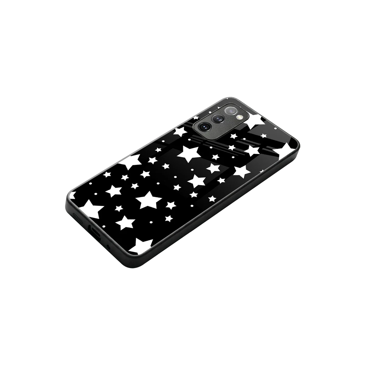 Nebula stylish phone case for samsung galaxy s20 fe | glossy glass and slim fit