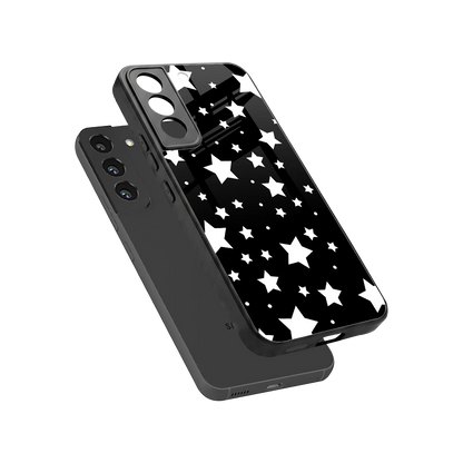Nebula sleek samsung galaxy s22 cover with tempered glass back and TPU edges