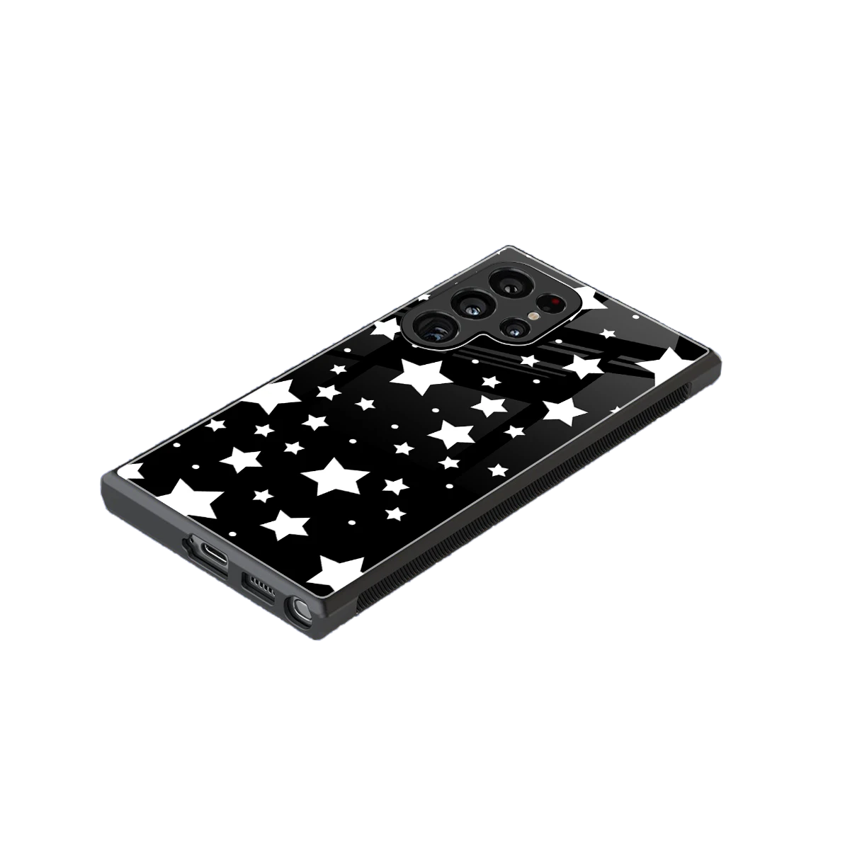 Nebula stylish phone case for samsung galaxy s24 ultra | glossy glass and slim fit