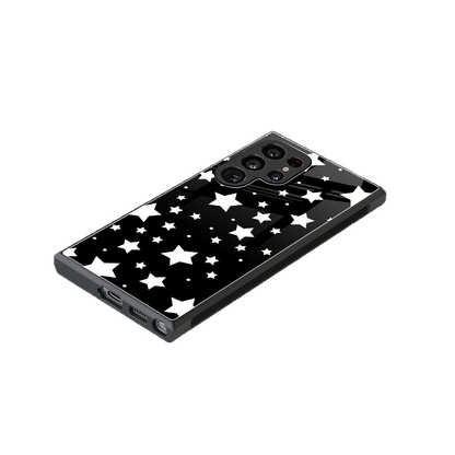 Nebula stylish phone case for samsung galaxy s24 ultra | glossy glass and slim fit