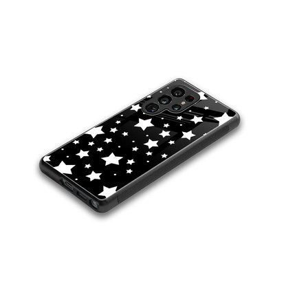 Nebula stylish phone case for samsung galaxy s25 ultra | glossy glass and slim fit
