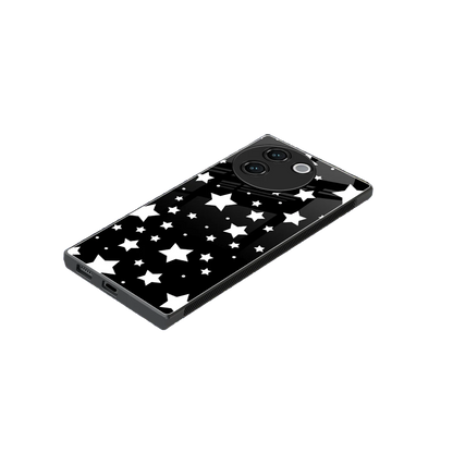 Nebula stylish phone case for vivo v30e | glossy glass and slim fit