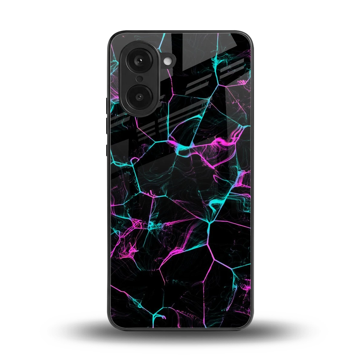Nebula Veins back phone cover | glass case for oneplus nord ce5 5g