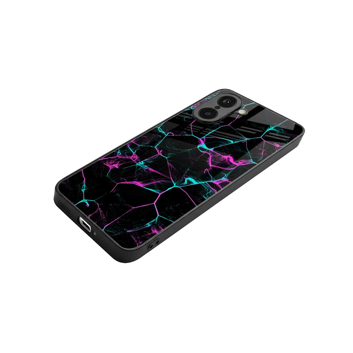 Nebula Veins stylish phone case for oneplus nord ce5 5g | glossy glass and slim fit