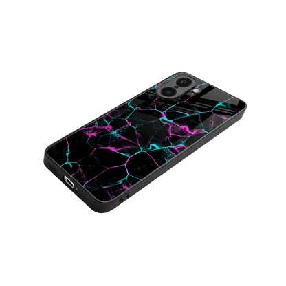 Nebula Veins stylish phone case for oneplus nord ce5 5g | glossy glass and slim fit