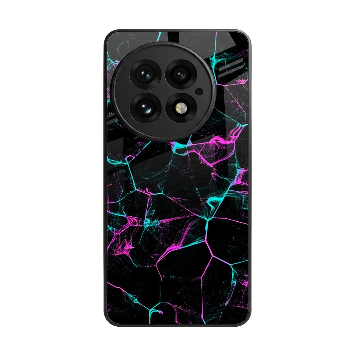 Nebula Veins back phone cover | glass case for oneplus 13