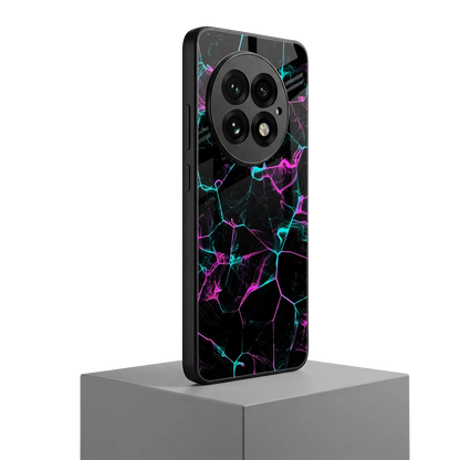 Nebula Veins oneplus 13 mobile cover | shockproof glass phone case