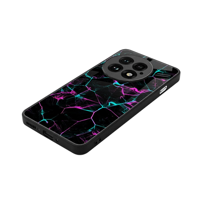 Nebula Veins stylish phone case for oneplus 13 | glossy glass and slim fit