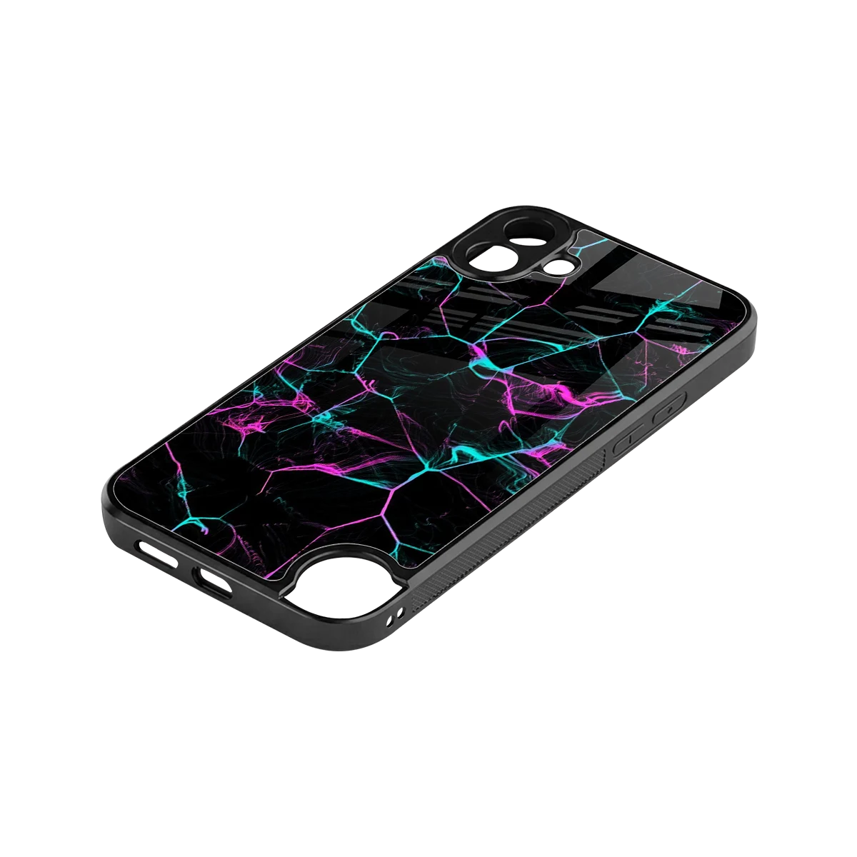 Nebula Veins stylish phone case for cmf nothing phone 1 | glossy glass and slim fit