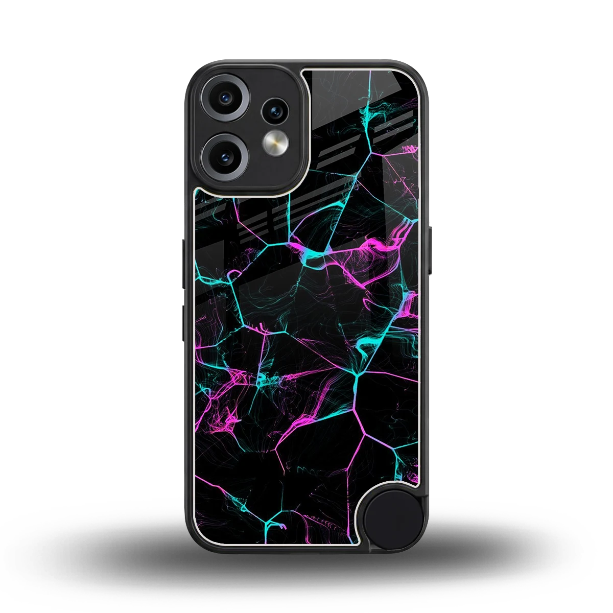 Nebula Veins back phone cover | glass case for cmf nothing phone 2 pro