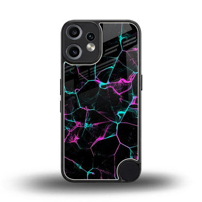 Nebula Veins back phone cover | glass case for cmf nothing phone 2 pro