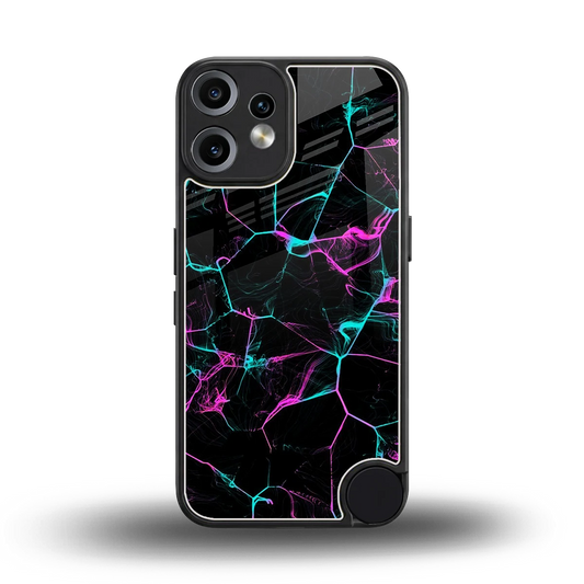 Nebula Veins back phone cover | glass case for cmf nothing phone 2 pro