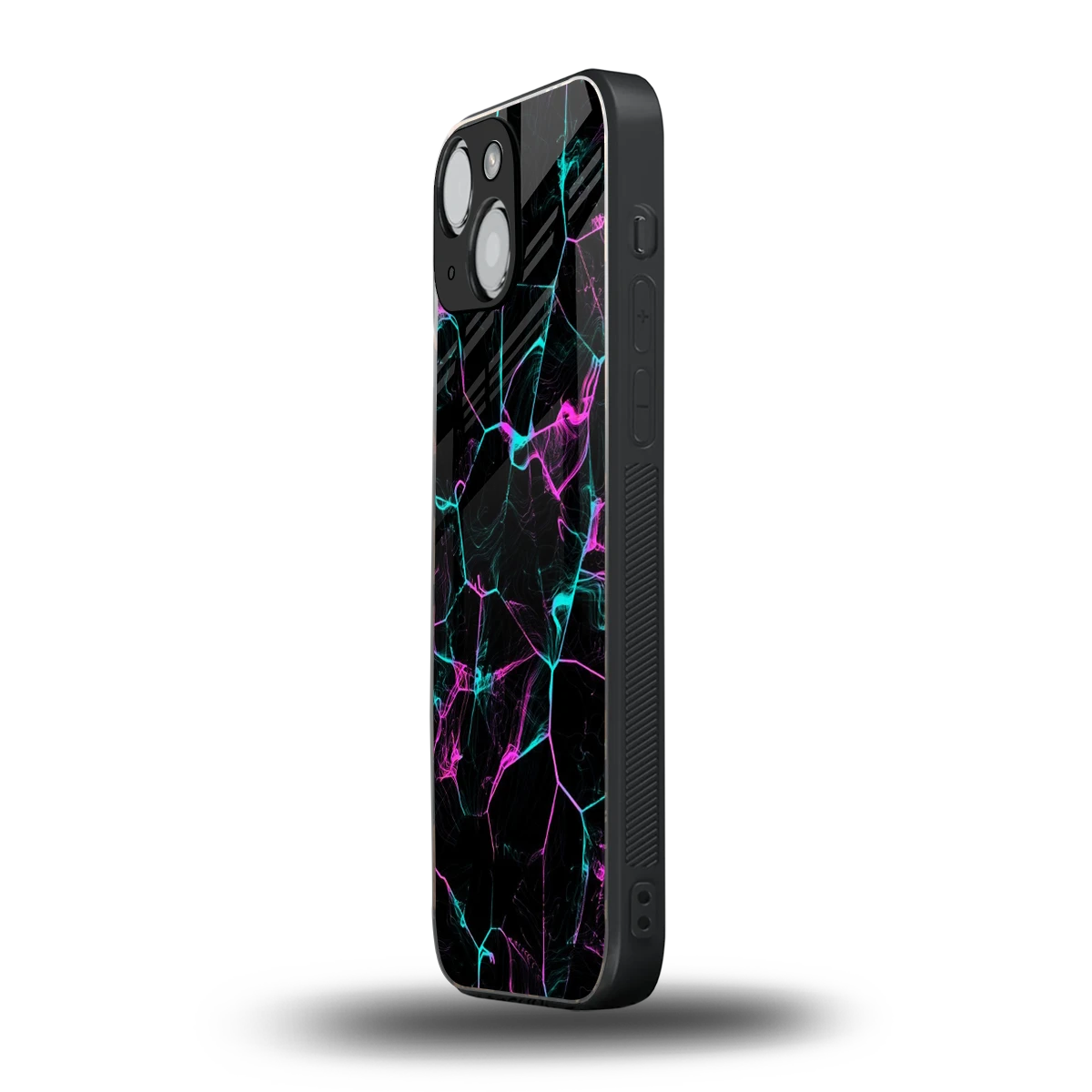 Nebula Veins iphone 13 mini mobile cover | shockproof glass phone case
