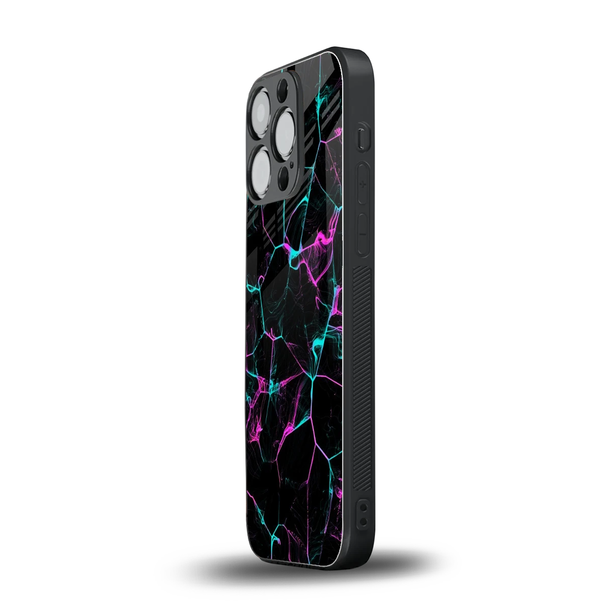 Nebula Veins iphone 13 pro mobile cover | shockproof glass phone case
