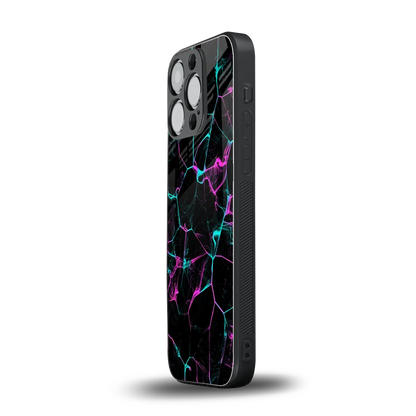 Nebula Veins iphone 13 pro mobile cover | shockproof glass phone case