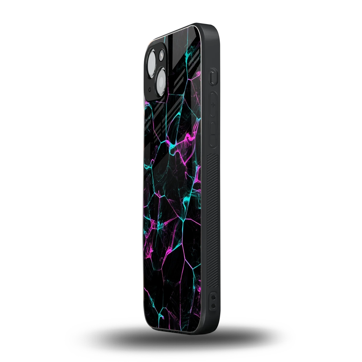 Nebula Veins iphone 13 mobile cover | shockproof glass phone case